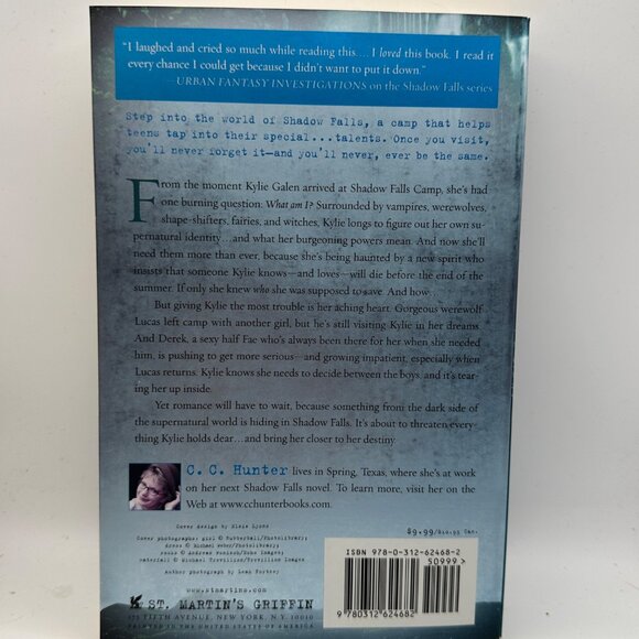 Awake at Dawn by C.C. Hunter a Shadow Falls novel 2011 softcover supernatural - Picture 2 of 6